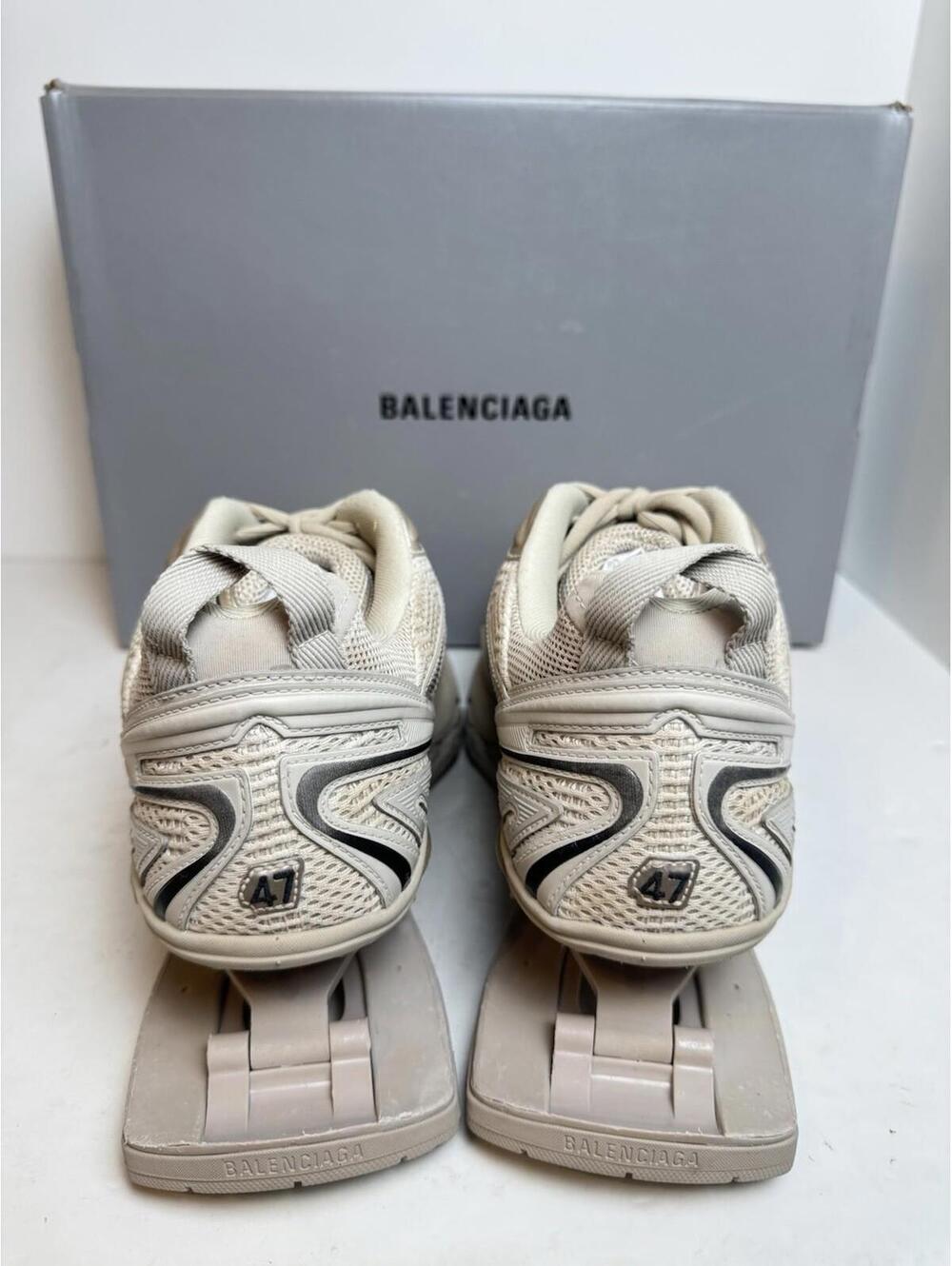Balenciaga X-Pander Sneakers Beige/Black Men’s Sz 47 / US 14 - Picture 4 of 7